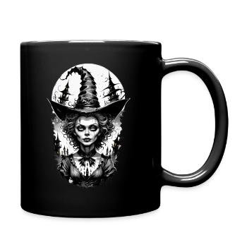 Classic Witch 17 - Full Colour Mug - black - Right