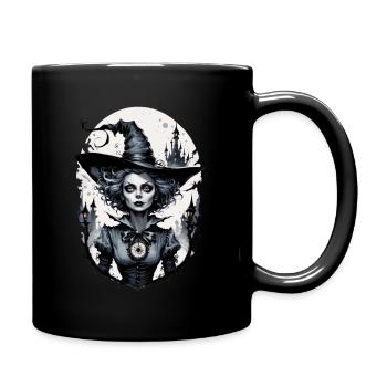 Classic Witch 18 - Full Colour Mug - black - Right