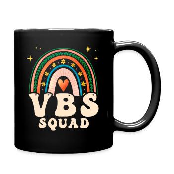 VBS Squad Bibel Shool - Tasse einfarbig - Schwarz - Rechts