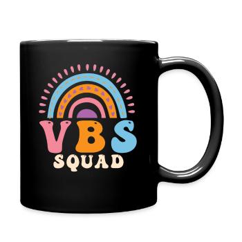 VBS Squad Bibel Shool - Tasse einfarbig - Schwarz - Rechts