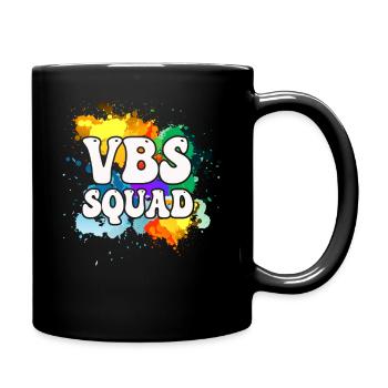 VBS Squad Bibel Shool - Tasse einfarbig - Schwarz - Rechts