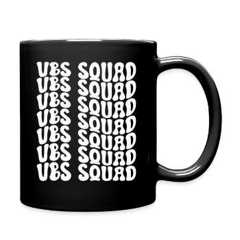 VBS Squad Bibel Shool - Tasse einfarbig - Schwarz - Rechts