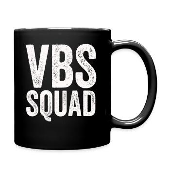 VBS Squad Bibel Shool - Tasse einfarbig - Schwarz - Rechts