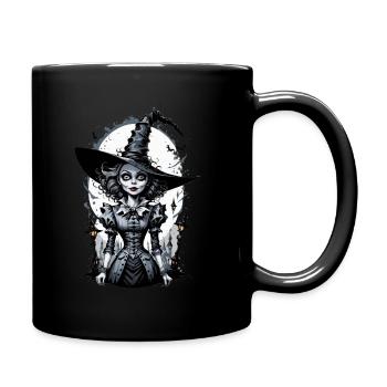 sorcière classique 24 - Mug uni - noir - Droite