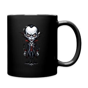 un vampire à grosse tête 9 - Mug uni - noir - Droite