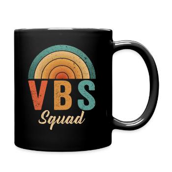 VBS Squad Bibel Shool - Tasse einfarbig - Schwarz - Rechts