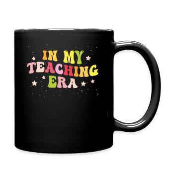 In My Teaching Era Teaching - Full Colour Mug - black - Right