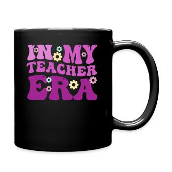 In My Teaching Era Teaching - Full Colour Mug - black - Right