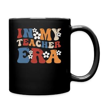 In My Teaching Era Teaching - Full Colour Mug - black - Right