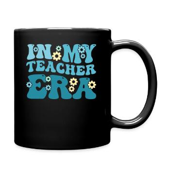 In My Teaching Era Teaching - Full Colour Mug - black - Right