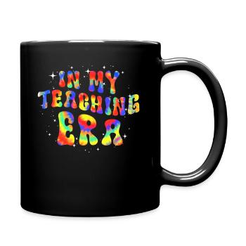 In My Teaching Era Teaching - Full Colour Mug - black - Right