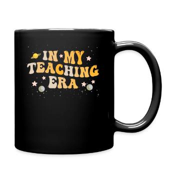 In My Teaching Era Teaching - Full Colour Mug - black - Right