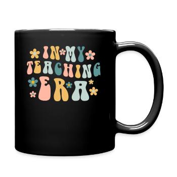 In My Teaching Era Teaching - Full Colour Mug - black - Right