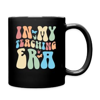 In My Teaching Era Teaching - Full Colour Mug - black - Right