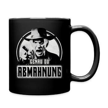 Dachdecker Handwerker Outfit und Zubehör - Tasse einfarbig - Schwarz - Rechts