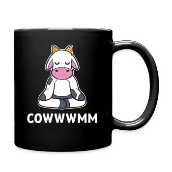 Kuhliebhaber Herder - Tasse einfarbig - Schwarz - Rechts