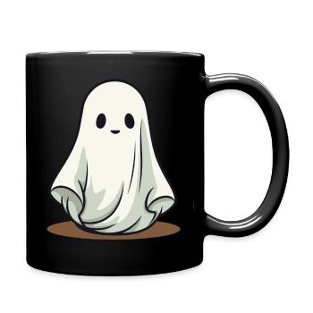 Boo Boo Halloween - Tasse einfarbig - Schwarz - Rechts