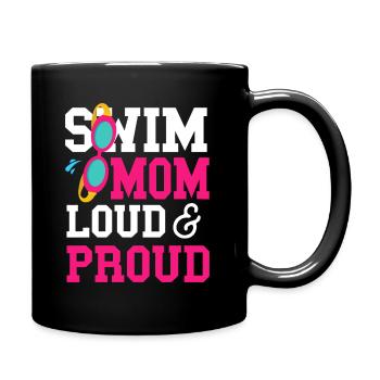 Nageuse Nageuse Maman - Mug uni - noir - Droite