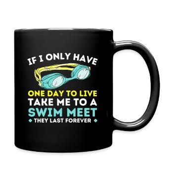 Emmenez-moi à une compétition de natation - Natation Nageur Eau - Mug uni - noir - Droite