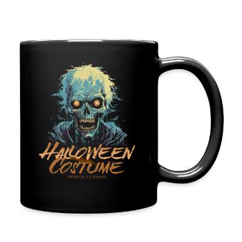 Glowing Horror Zombie - Costume d’Halloween pour femme - Mug uni - noir - Droite