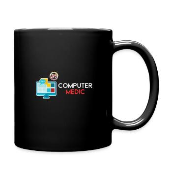 Service d’assistance informatique pour les médecins informaticiens - Mug uni - noir - Droite