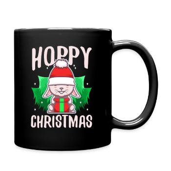 Noël houblonné - Mug uni - noir - Droite