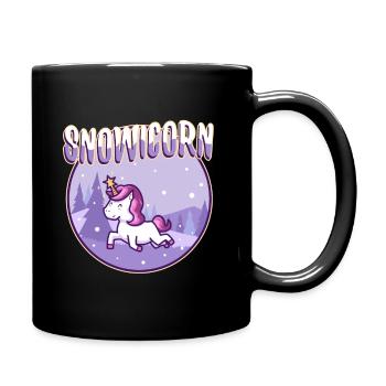 Maïs des neiges - Mug uni - noir - Droite