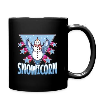 Maïs des neiges - Mug uni - noir - Droite