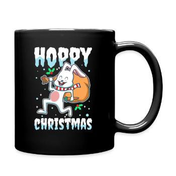 Noël houblonné - Mug uni - noir - Droite