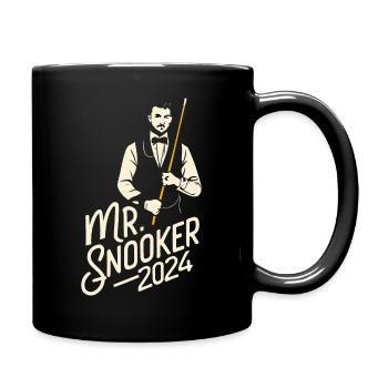 Mr. Snooker 2024 Pool Billiards Snooker Player - Full Colour Mug - black - Right