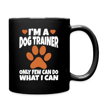 Dog Trainer Dog School Dog Sports - Full Colour Mug - black - Right