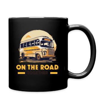 ON THE ROAD TOGETHER - Tasse einfarbig - Schwarz - Rechts