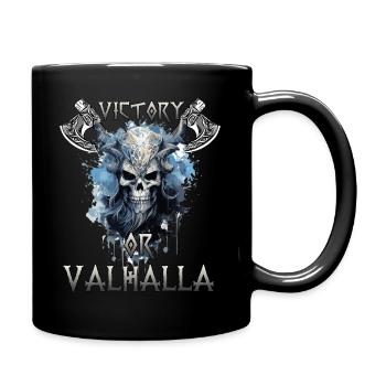 Valhalla Warrior The gift for fans of Odin. - Full Colour Mug - black - Right