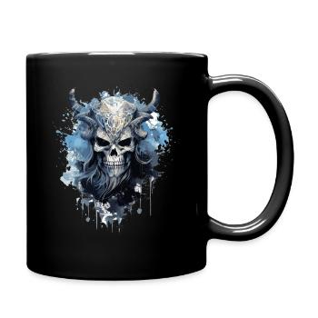 Cadeau de guerrier Valhalla pour les Fans de Viking - Mug uni - noir - Droite
