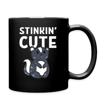 Stinkin' Cute Biologe - Tasse einfarbig - Schwarz - Rechts