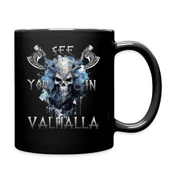 Valhalla Warrior the gift for berserk fans. - Full Colour Mug - black - Right