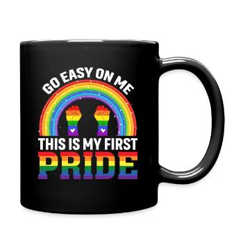 Don't be so me, that's my pride - Full Colour Mug - black - Right