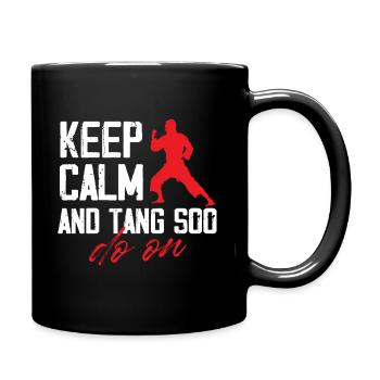 keep calm and tang so do on Design - Full Colour Mug - black - Right