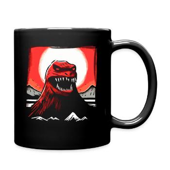 Red Sun Japan: Grunge Prince of Monsters - Full Colour Mug - black - Right