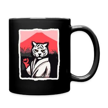 Arts martiaux : Kung Fu, Karaté, Tigre - Mug uni - noir - Droite