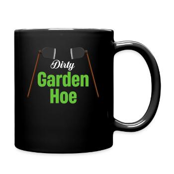 Sale houe de jardin tonte de jardin tonte de pelouse - Mug uni - noir - Droite