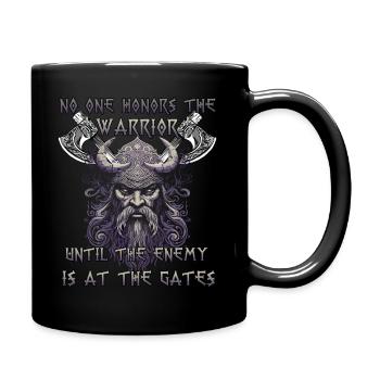 Nordisch Valor Geschenk für Wikinger-Enthusiasten - Tasse einfarbig - Schwarz - Rechts