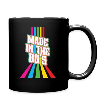80's La musique des années 80 - Mug uni - noir - Droite