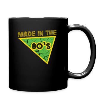 80's La musique des années 80 - Mug uni - noir - Droite