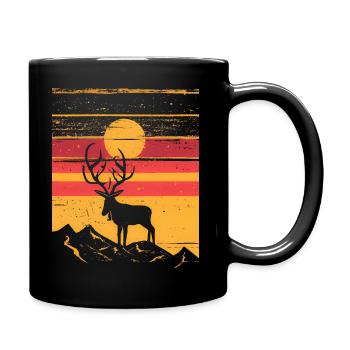 Kuusamo Finland Into The Wild #6 - Full Colour Mug - black - Right