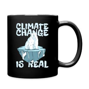 LE CHANGEMENT CLIMATIQUE EST RÉEL - Changement climatique Protection du climat - Mug uni - noir - Droite