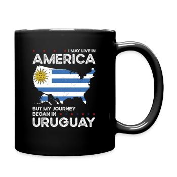 Uruguayen American Patriot USA cultivé - Mug uni - noir - Droite