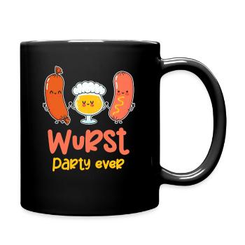 Sausage Party Ever Saucisse allemande Bratwurst allemande - Mug uni - noir - Droite