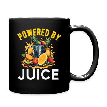 Entsaften Männer Frauen Entsafter Reinigung Smoothie Saft - Tasse einfarbig - Schwarz - Rechts