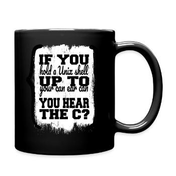 biotech major sayings present gift joke happy bday - Tasse einfarbig - Schwarz - Rechts